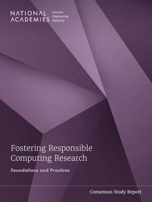 cover image of Fostering Responsible Computing Research